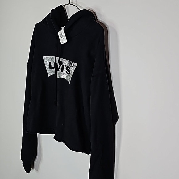 Levis medium black new with tags hoodie - Picture 2 of 6